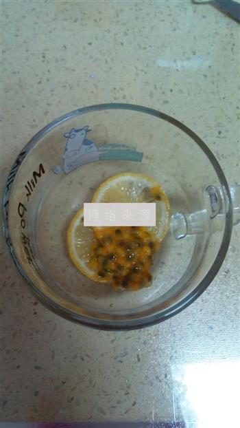 百香果柠檬水的做法步骤4
