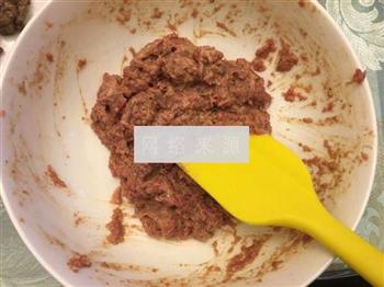 核桃油煎黑胡椒牛肉饼的做法步骤7