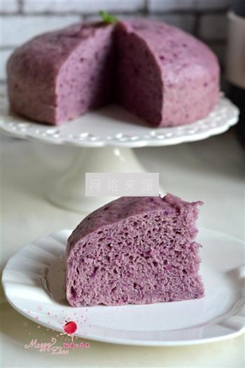 紫薯发糕的做法图解13