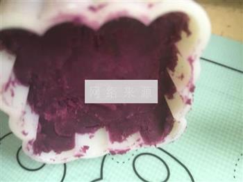 紫薯山药糕的做法图解5