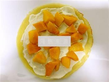 芒果千层蛋糕的做法步骤11