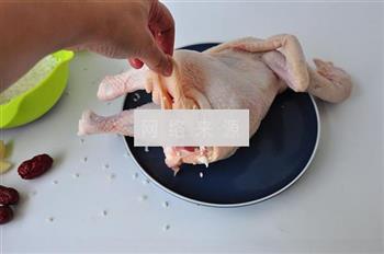 韩式参鸡汤的做法步骤6