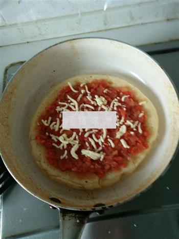 平底锅披萨的做法图解9