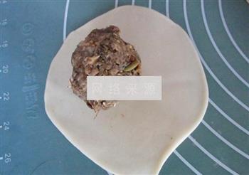 梅干菜酥皮月饼的做法步骤15