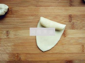 豆沙蛋黄酥的做法步骤12