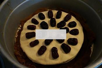 红枣豆浆发糕的做法步骤11