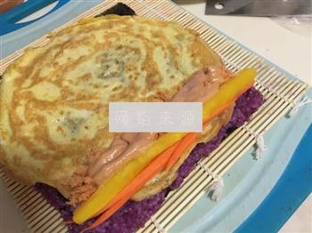 藜麦紫薯寿司卷的做法步骤11