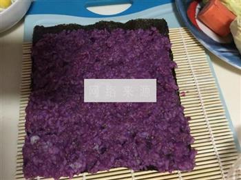 藜麦紫薯寿司卷的做法步骤9
