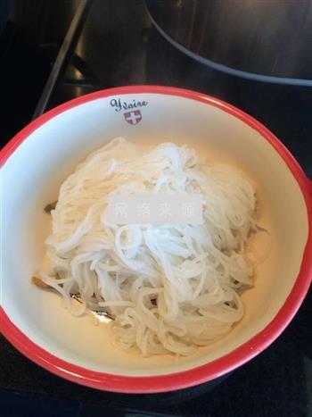 肉丝榨菜米线的做法步骤12