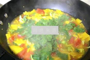 蔬菜煮南瓜面片的做法图解12
