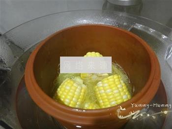 玉米连须炖水的做法图解2