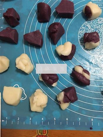 紫薯冰皮月饼和莲蓉冰皮月饼的做法步骤15
