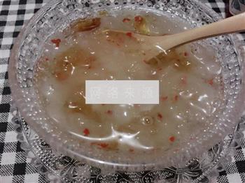 桂花银耳桃胶甜汤的做法步骤6