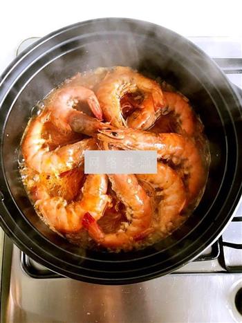 鲜虾粉丝煲的做法步骤9