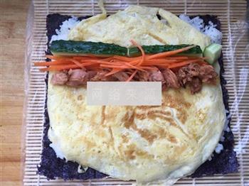 减脂餐金枪鱼寿司的做法步骤4