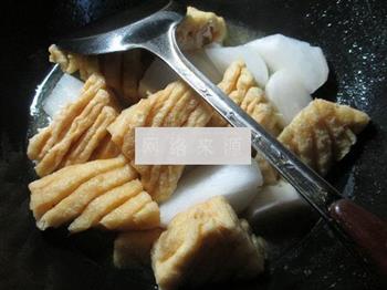 兰花豆腐干烧萝卜的做法步骤5