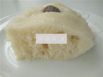奶香红枣大米发糕的做法步骤8