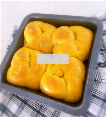 超柔软的南瓜面包的做法步骤19