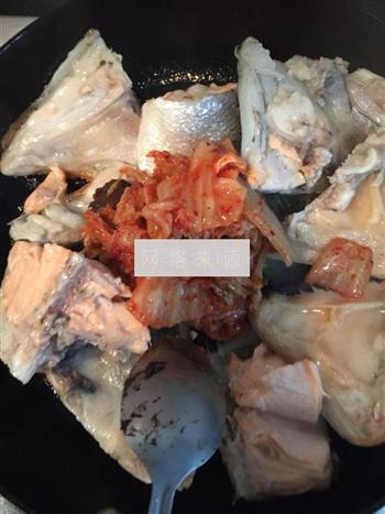韩式三文鱼炖豆腐的做法步骤5