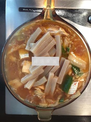 韩式三文鱼炖豆腐的做法步骤6