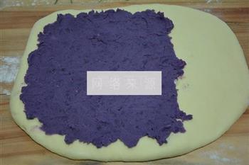 液种紫薯吐司的做法步骤6