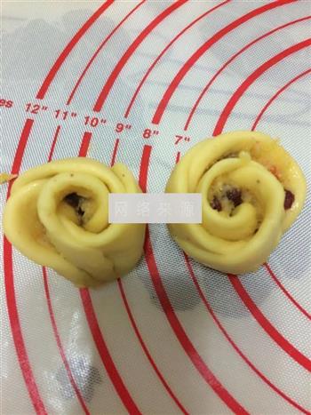黄玫瑰面包＆蔓越莓椰蓉面包的做法图解16