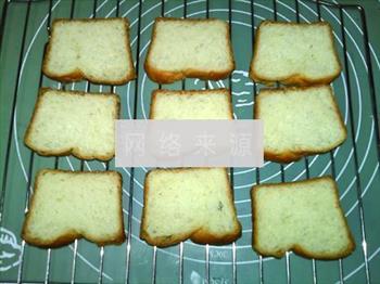 马斯卡彭奶酪面包干的做法步骤3