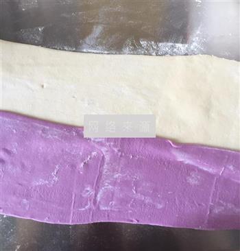 紫薯双色馒头的做法步骤10