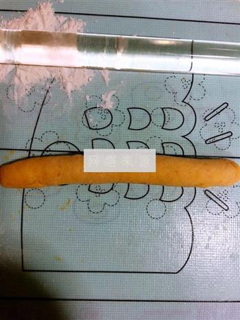 胡萝卜排包的做法图解8