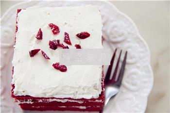 红丝绒蛋糕的做法步骤14