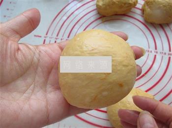 南瓜蔓越莓面包的做法步骤5