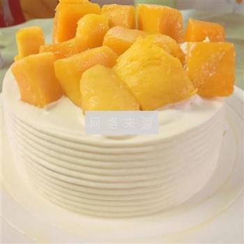芒果奶油蛋糕的做法步骤21