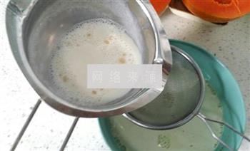 抹茶牛奶木瓜冻的做法步骤8