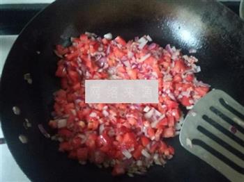 肉丸芝士焗饭的做法步骤6