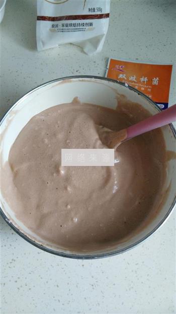 酸奶可可戚风蛋糕的做法步骤9