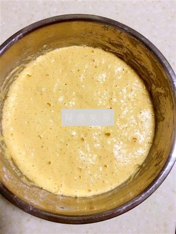 奶香玉米面松饼的做法步骤3