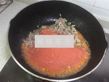 番茄肉末意面的做法图解5