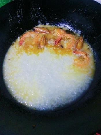 鲜虾粥的做法图解4