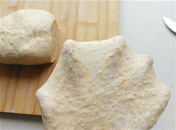 低脂麦麸紫薯面包的做法步骤2