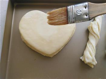 爱心椰蓉千层面包的做法步骤11