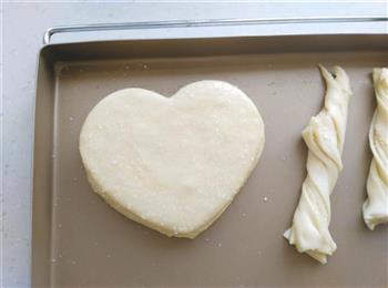 爱心椰蓉千层面包的做法步骤12