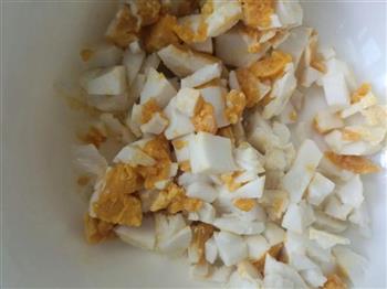 咸鸭蛋炒玉米的做法步骤2