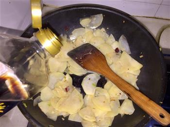 青椒土豆片的做法步骤8