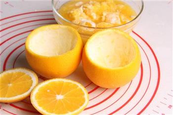 美味的甜橙蒸蛋的做法步骤2