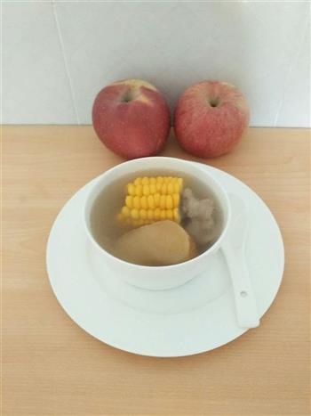 玉米苹果汤的做法图解4