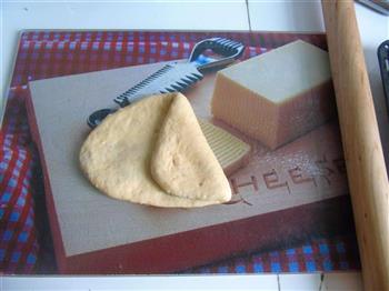 南瓜紫薯面包的做法步骤12