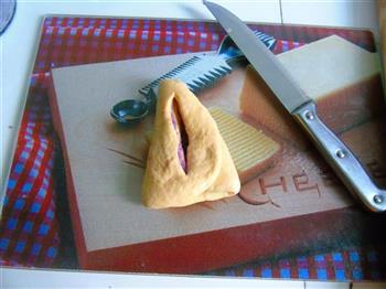 南瓜紫薯面包的做法步骤13