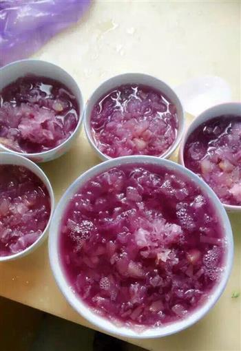 紫薯冰糖雪梨银耳汤的做法图解4