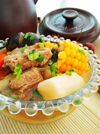 坤博砂锅炖香菇排骨汤的做法图解19