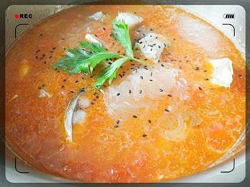 番茄鱼汤的做法步骤9